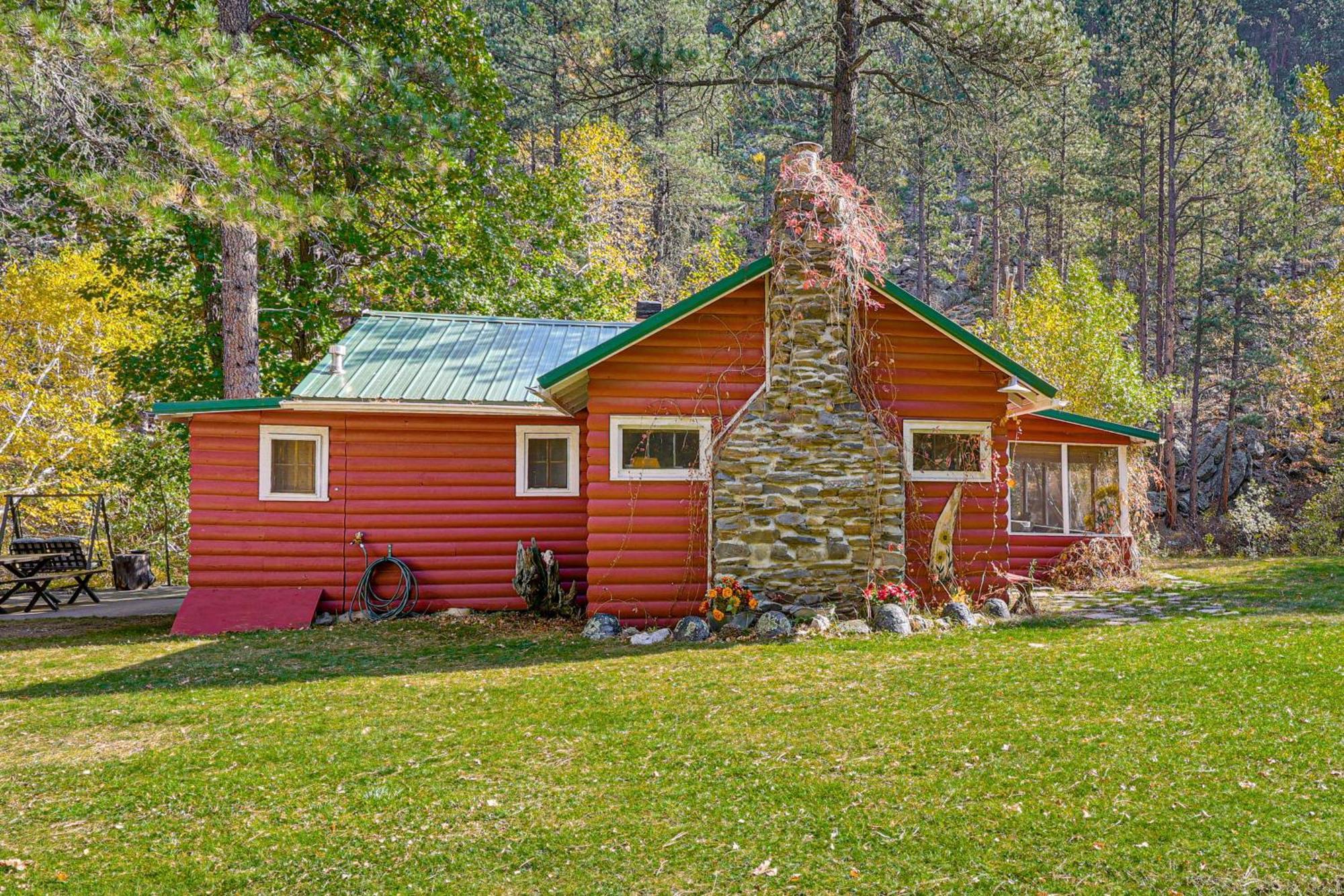 Historic Keystone Cabin Near Mount Rushmore! Zewnętrze zdjęcie