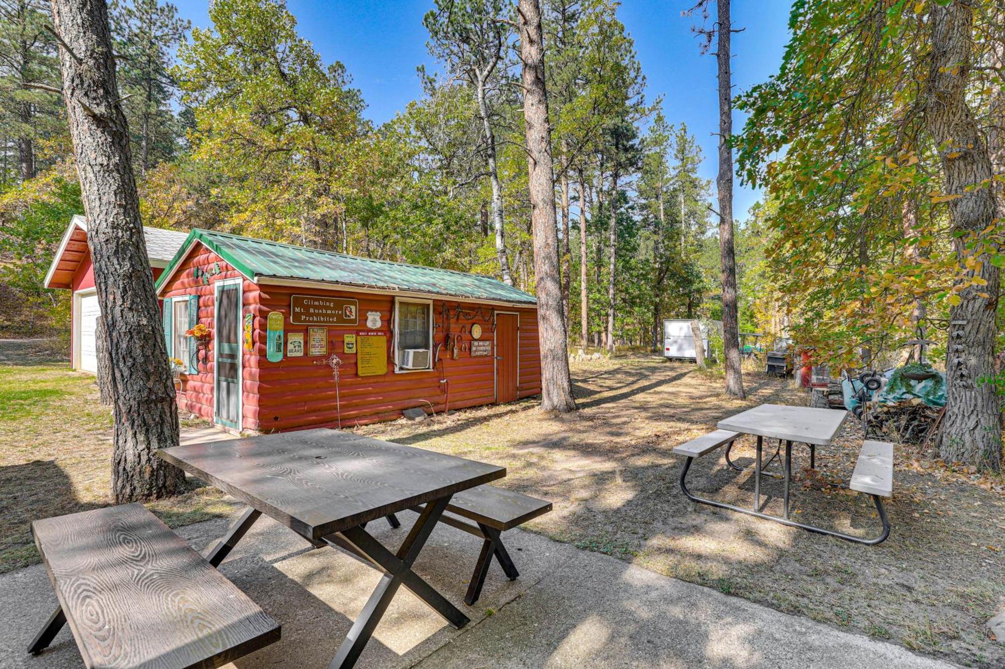 Historic Keystone Cabin Near Mount Rushmore! Zewnętrze zdjęcie