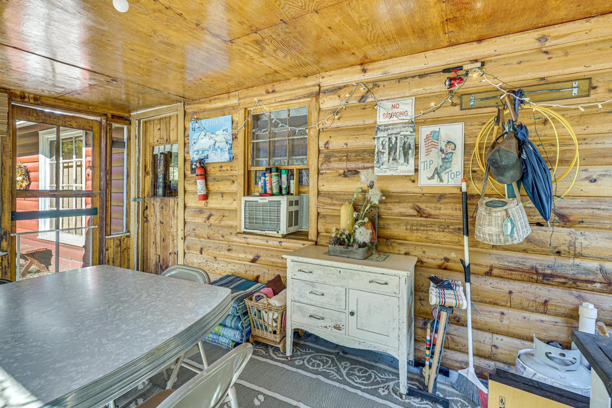 Historic Keystone Cabin Near Mount Rushmore! Zewnętrze zdjęcie