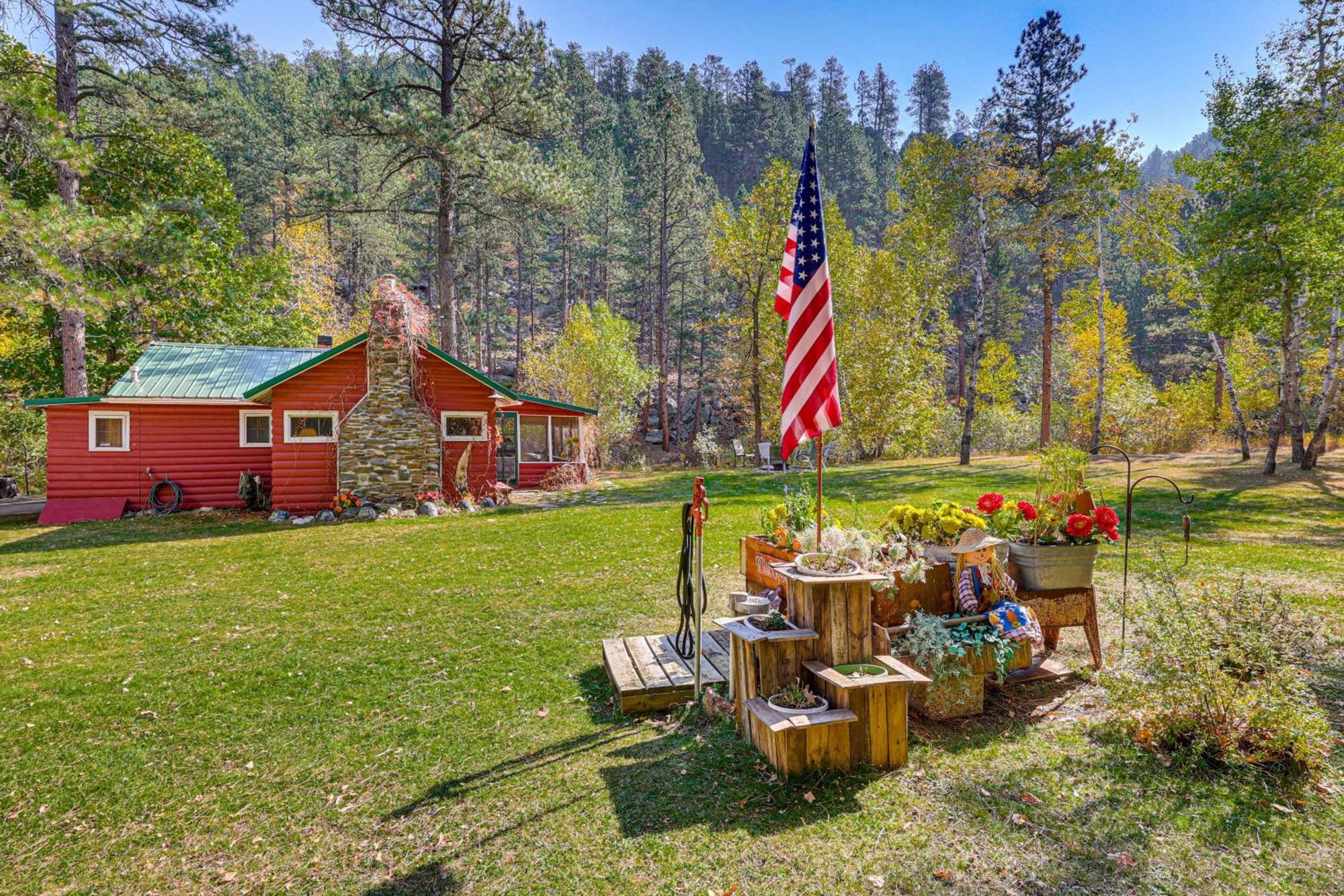 Historic Keystone Cabin Near Mount Rushmore! Zewnętrze zdjęcie